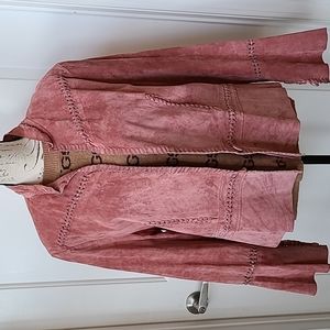 Pink Suede jacket